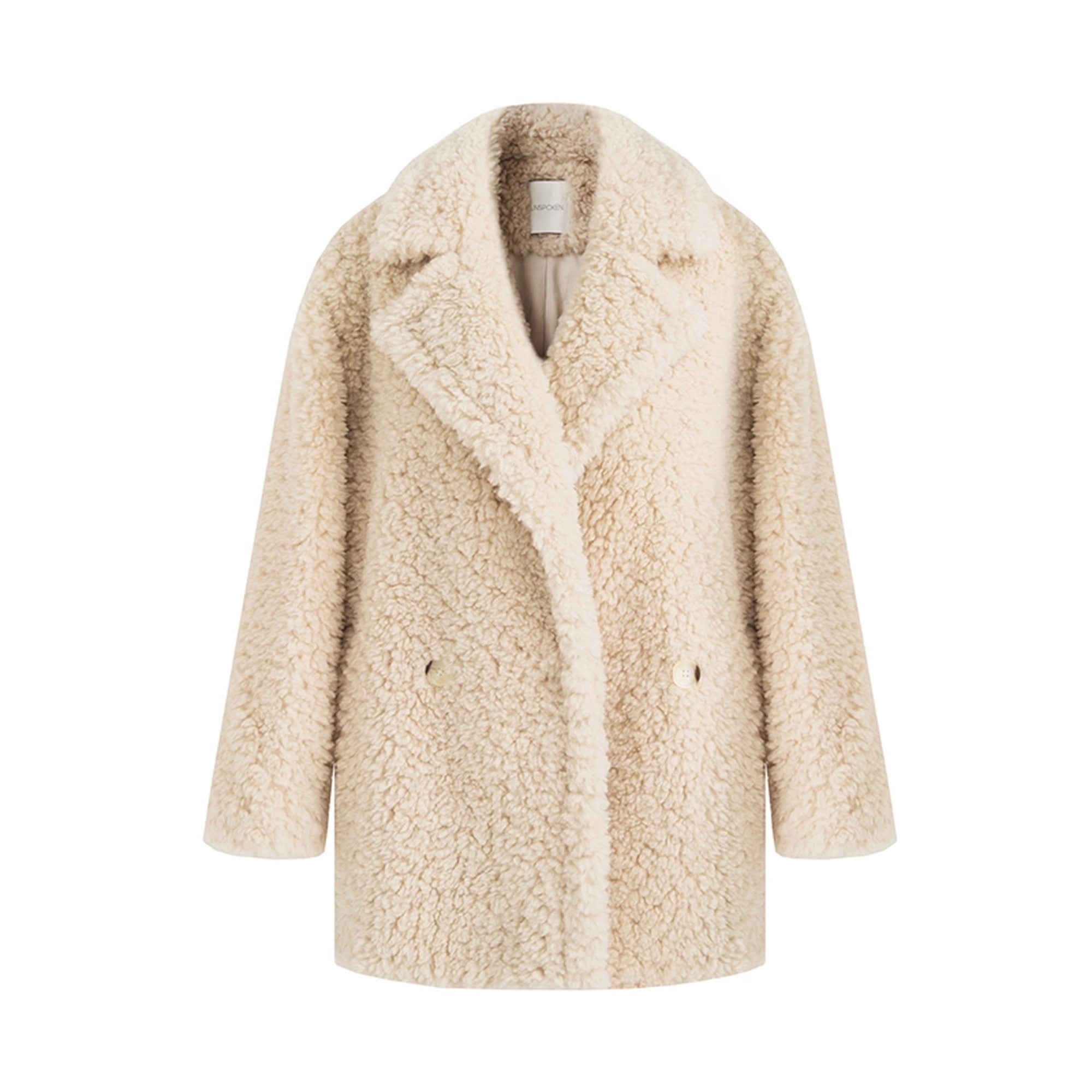 UNSPOKEN_Premium_Minimal_Office_Oversized_Beige_Fur_Trim_Pocket_Women_Coat_MISSTT