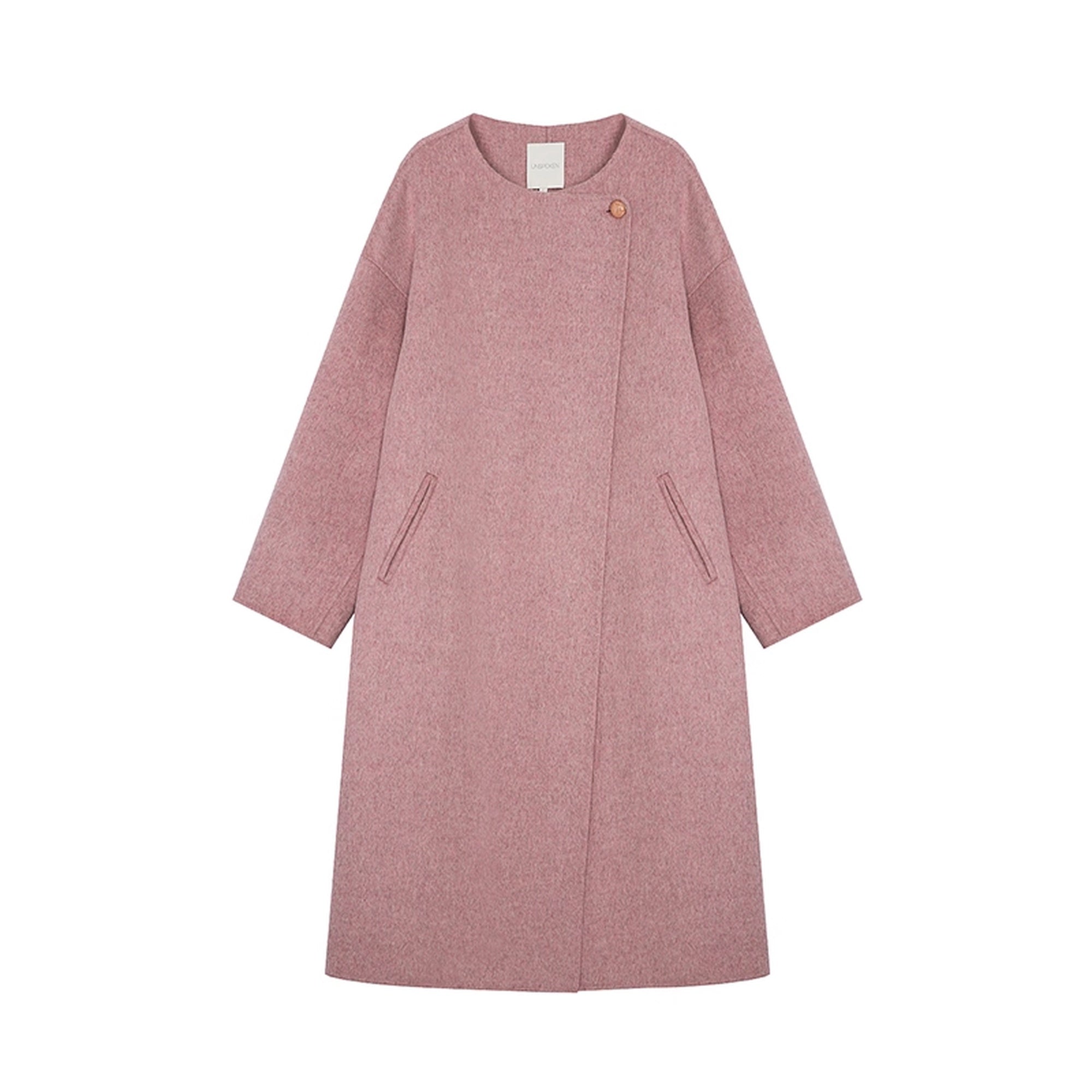 UNSPOKEN_Pure_Sheep_Wool_Minimalist_Commuter_Straight_Cut_Long_Pocket_Office_Coat_MISSTT