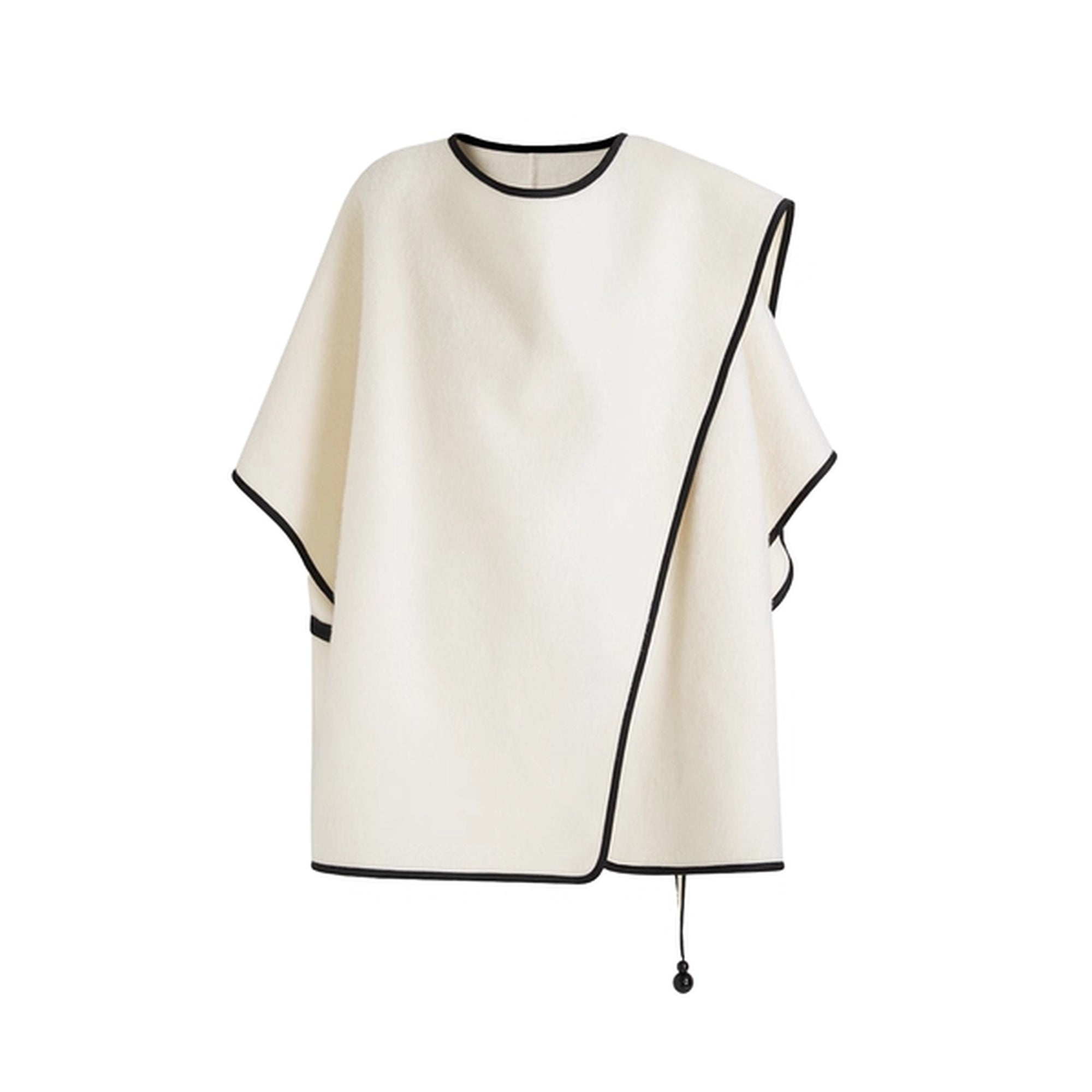 UNSPOKEN_Soft_Wool_Alpaca_Blend_3D_Tailored_Loose_Minimal_Commuter_Knit_Poncho_MISSTT