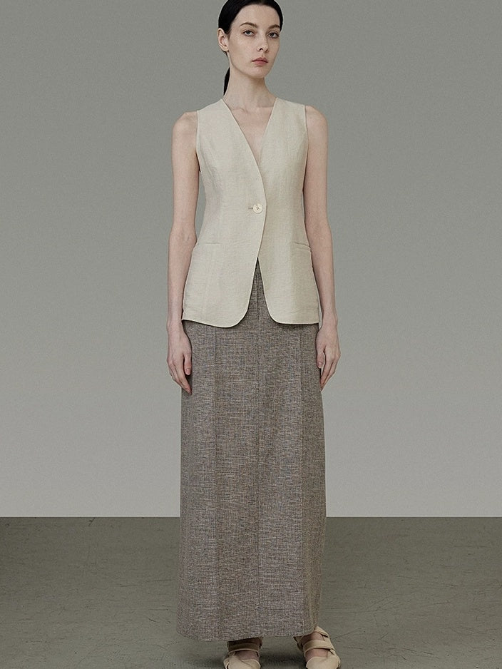 UNSPOKEN Versatile Open Front Relaxed Fit Workwear Long Sleeve Polyester Women Blazer